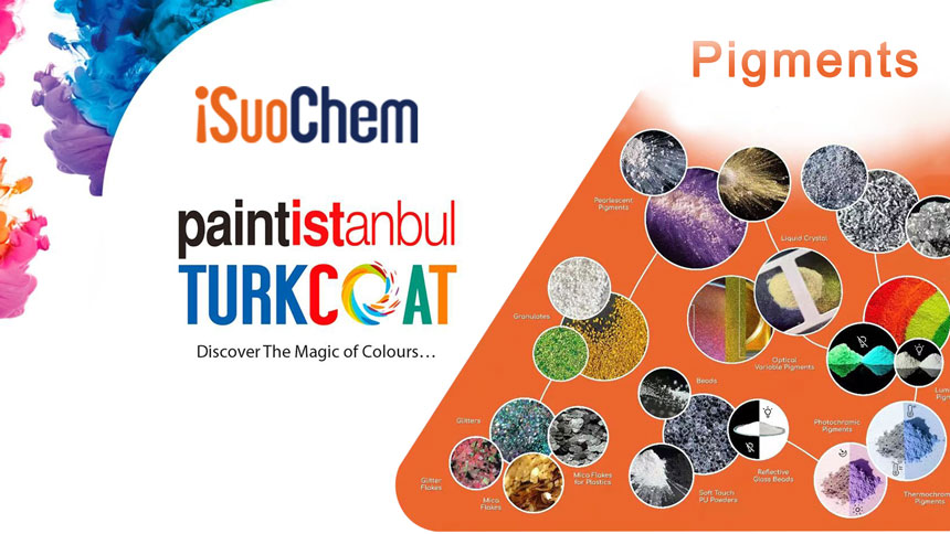 เม็ดสี iSuoChem ที่ Paintistanbul TURKCOAT