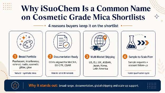 7-pillar supplier evaluation framework for cosmetic grade mica powder sourcing