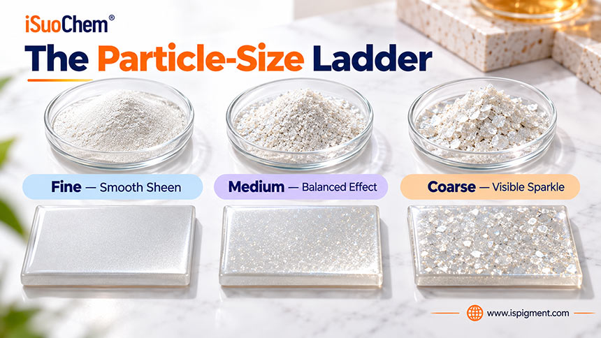 Mica Particle Size Ladder for Epoxy