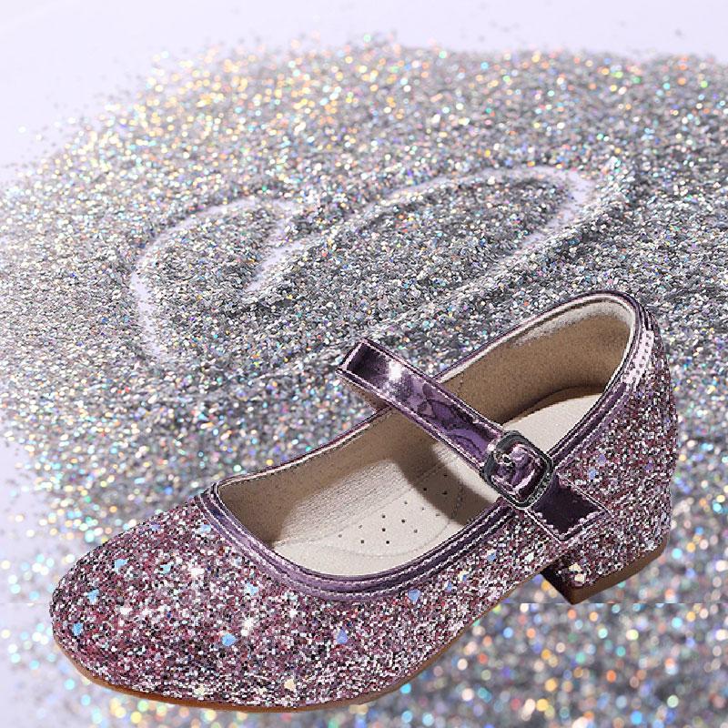 ผง Glitter Holographic สำหรับเด็กรองเท้า