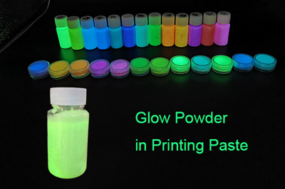 คำแนะนำในการเตรียมและการใช้ผงเรืองแสงในการพิมพ์