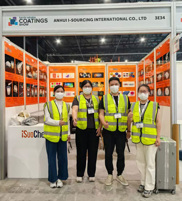 iSuoChem โดดเด่นในงาน Saudi Arabia Coatings Show 2025